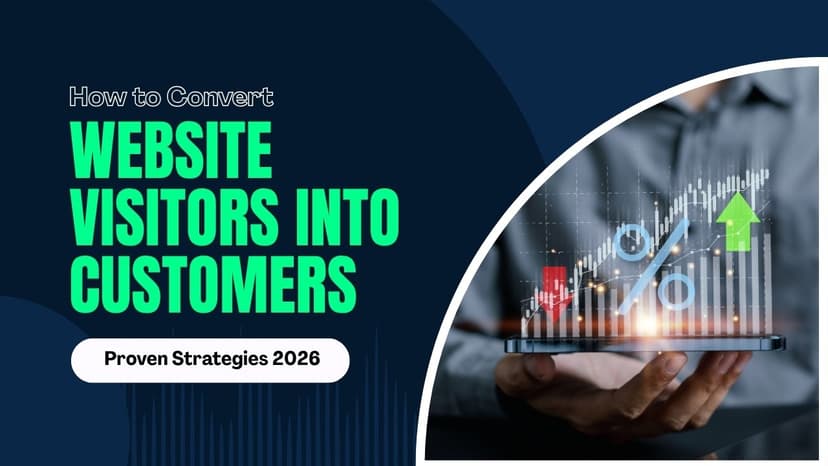 How to Convert Website Visitors into Customers (Proven Strategies 2026)