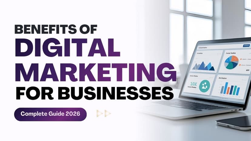 Benefits of Digital Marketing for Businesses (Complete Guide 2026)